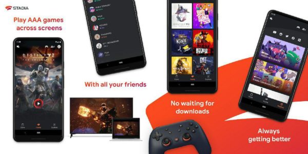 Google Stadia is Now available in Play Store