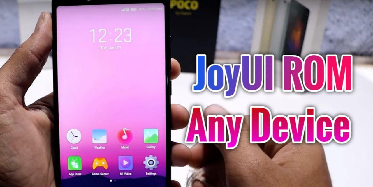 Install JoyUI Rom in Any Xiaomi Device (Black Shark Rom)