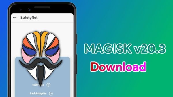 Download Magisk v23 and Magisk Manager app