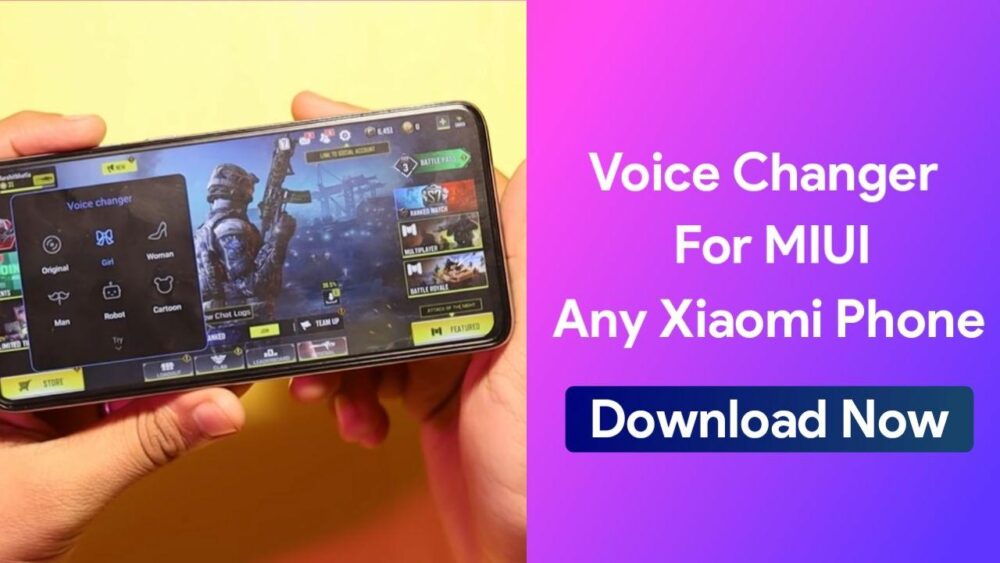 Game Turbo 3.0 Voice Changer in any MIUI Xiaomi phone