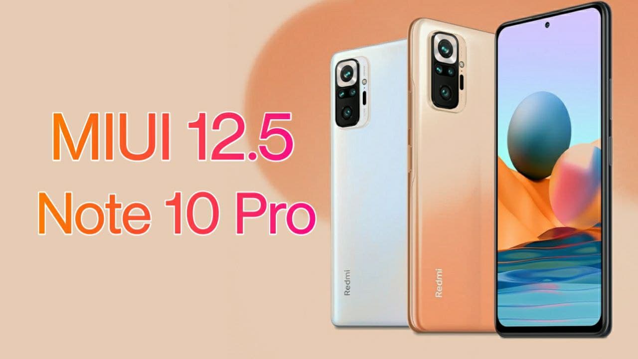 MIUI 12.5 for Redmi Note 10 Pro