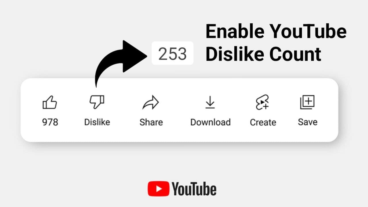 How to Enable YouTube Dislike Count in Google Chrome/Firefox