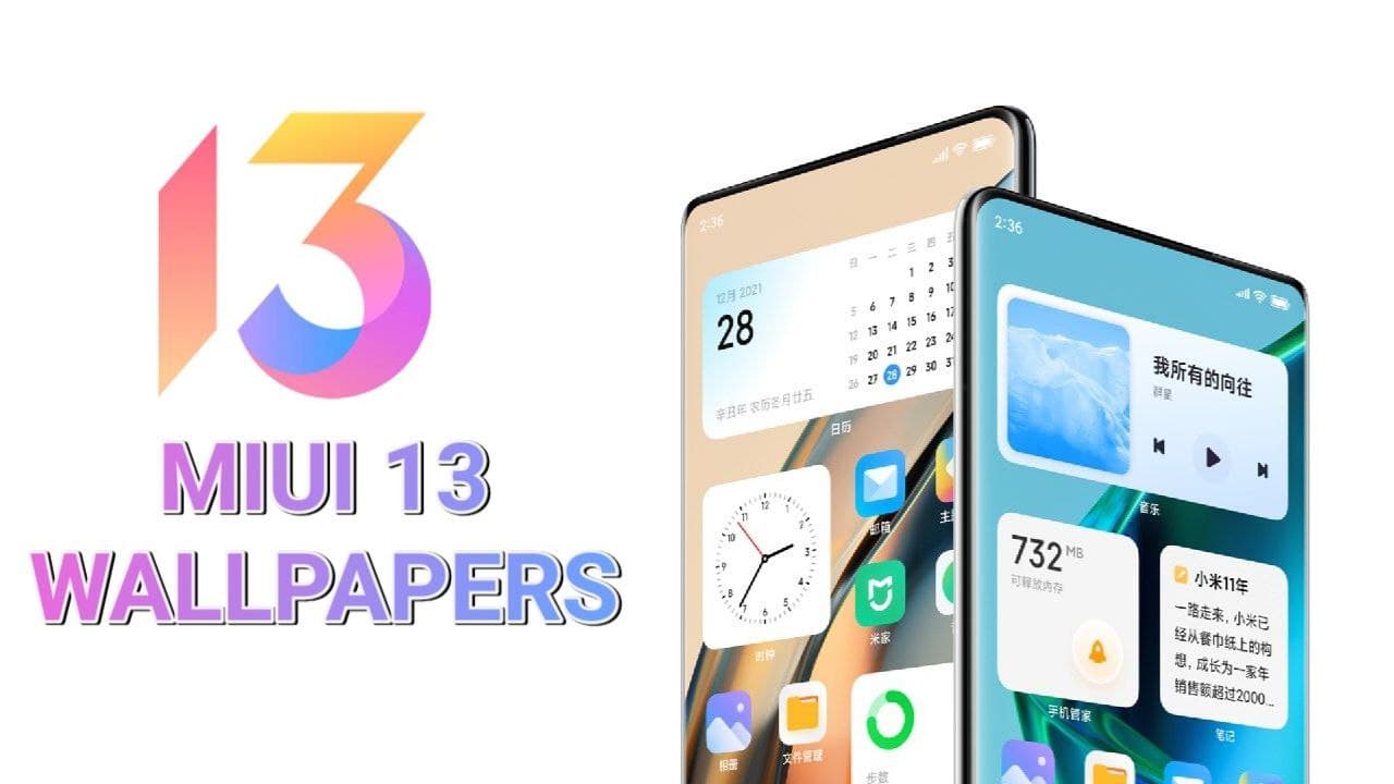 Download MIUI 13 Stock Wallpapers for your Android Phone