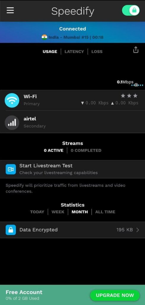 combine mobile and wifi data to increase internet speed